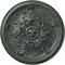 Ekena Millwork Katheryn Ceiling Medallion (Fits Canopies up to 2 1/8"), 14 1/2"OD x 2 3/4"P, Athenian Green Crackle CM14KTAGC - alternate 1